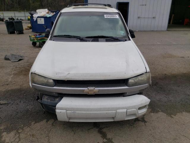 1GNDS13S182153976 - 2008 CHEVROLET TRAILBLAZE LS WHITE photo 5