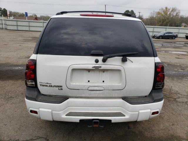 1GNDS13S182153976 - 2008 CHEVROLET TRAILBLAZE LS WHITE photo 6