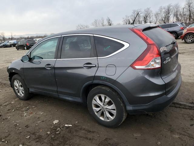 2HKRM4H55EH692169 - 2014 HONDA CR-V EX GRAY photo 2