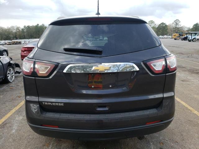 1GNKRFKD1HJ238325 - 2017 CHEVROLET TRAVERSE LS CHARCOAL photo 6