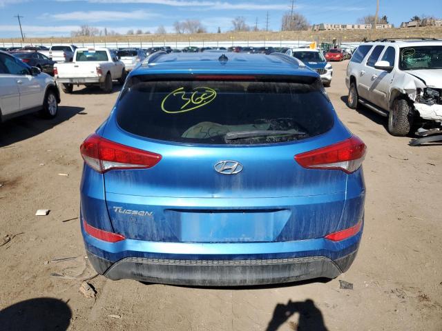 KM8J33A40HU259294 - 2017 HYUNDAI TUCSON LIMITED BLUE photo 6