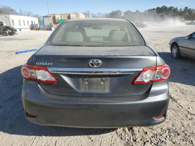2T1BU4EE8CC843818 - 2012 TOYOTA COROLLA BASE CHARCOAL photo 6