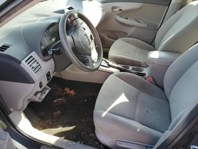 2T1BU4EE8CC843818 - 2012 TOYOTA COROLLA BASE CHARCOAL photo 7