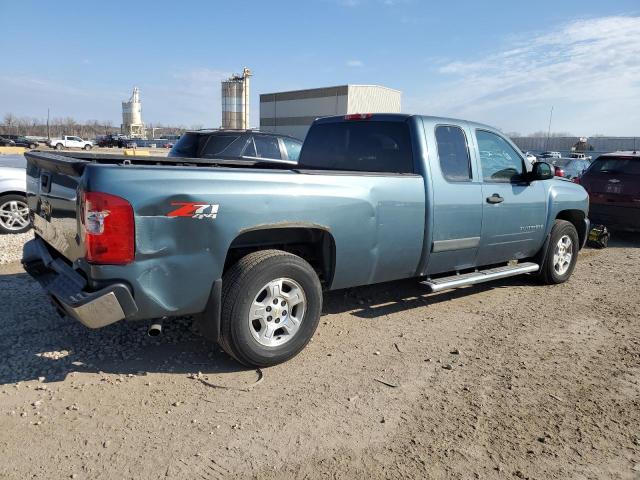 1GCEK19087E534577 - 2007 CHEVROLET silverado K1500 BLUE photo 3