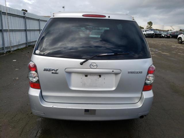 JM3LW28J440509607 - 2004 MAZDA MPV WAGON SILVER photo 6