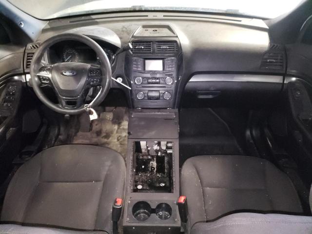 1FM5K8AR6JGB81010 - 2018 FORD EXPLORER POLICE INTERCEPTOR თეთრი ფოტო 8