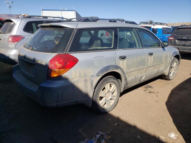 4S4BP61C357345579 - 2005 SUBARU LEGACY OUTBACK 2.5I SILVER photo 3