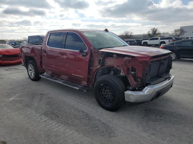 3GTU9DED8KG212184 - 2019 GMC SIERRA K1500 SLT RED photo 4