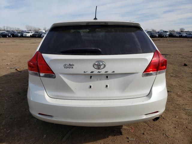 4T3ZA3BB8AU022457 - 2010 TOYOTA VENZA WHITE photo 6