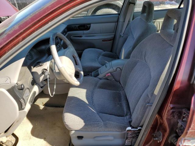 2G4WB52K111295613 - 2001 BUICK REGAL LS MAROON photo 7