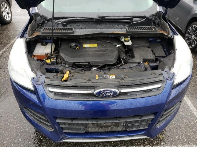 1FMCU0GX2EUD09260 - 2014 FORD ESCAPE SE BLUE photo 11