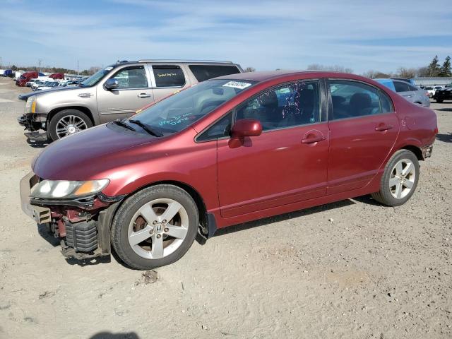 2HGFA1F6XBH540187 - 2011 HONDA CIVIC LX-S BURGUNDY photo 1