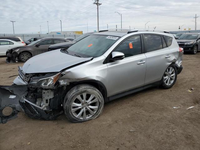 2T3YFREV4DW028377 - 2013 TOYOTA RAV4 LIMITED SILVER photo 1