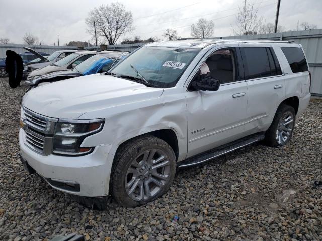 1GNSKCKC2GR316489 - 2016 CHEVROLET TAHOE K1500 LTZ WHITE photo 1