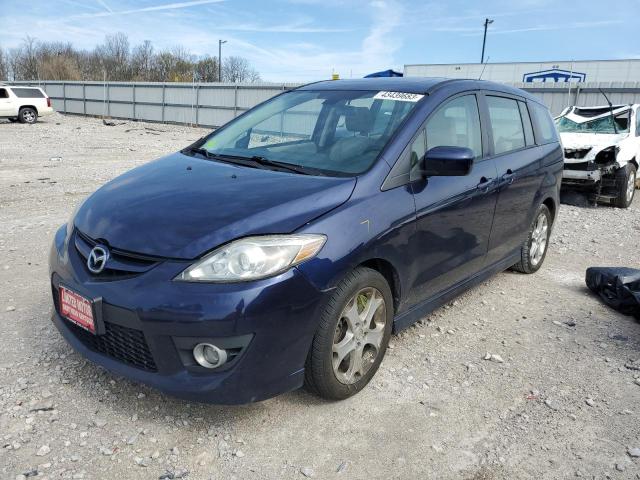 JM1CR2WL8A0365768 - 2010 MAZDA 5 BLUE photo 1