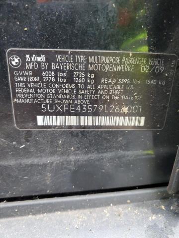 5UXFE43579L268001 - 2009 BMW X5 XDRIVE30I 黑色 照片 13