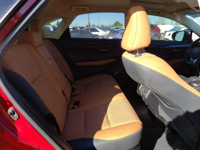 JTJYARBZ4K2155932 - 2019 LEXUS NX 300 BASE წითელი ფოტო 10