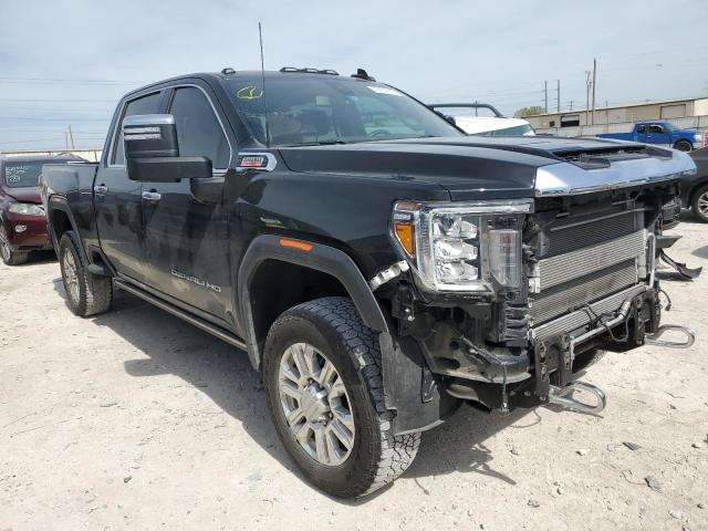 1GT49REY9NF110589 - 2022 GMC SIERRA K2500 DENALI BLACK photo 4