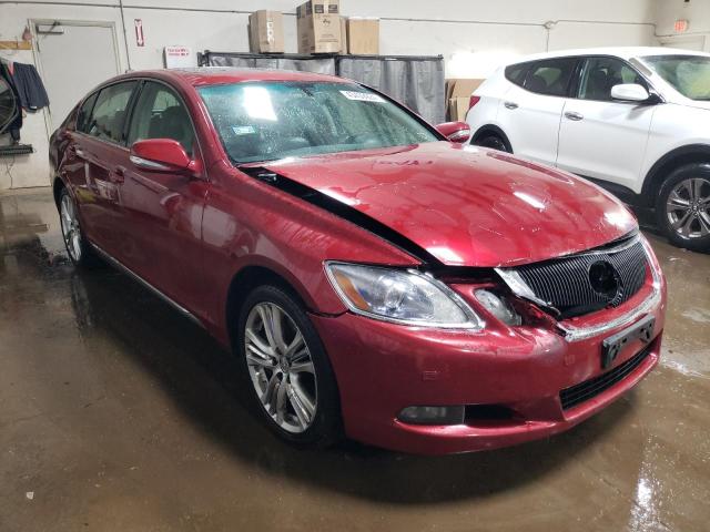 JTHBC96S885015629 - 2008 LEXUS GS 450H RED photo 4