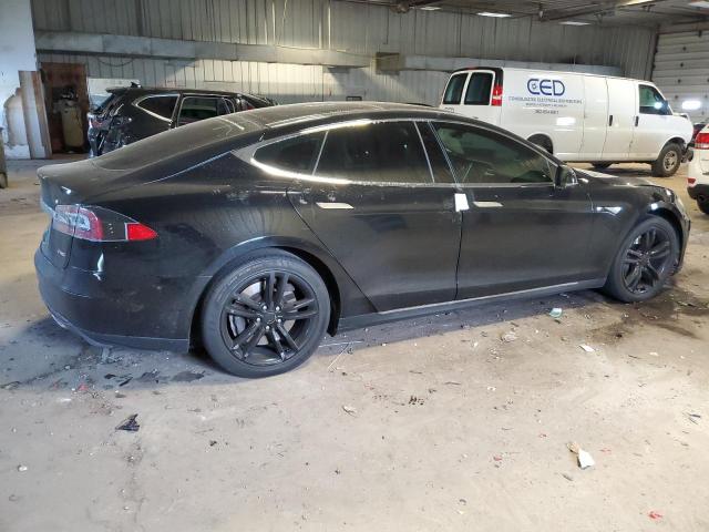 5YJSA1DPXDFP12638 - 2013 TESLA MODEL S შავი ფოტო 3