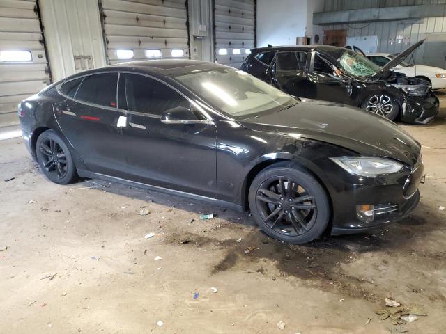 5YJSA1DPXDFP12638 - 2013 TESLA MODEL S შავი ფოტო 4