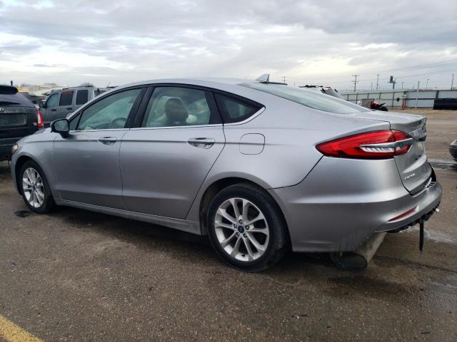 3FA6P0LU2LR145183 - 2020 FORD FUSION SE SILVER photo 2