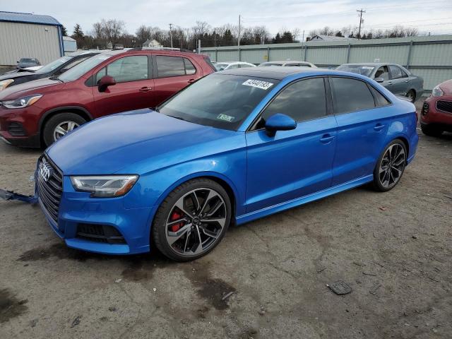 WAUB1GFF1J1010829 - 2018 AUDI S3 PREMIUM PLUS BLUE photo 1