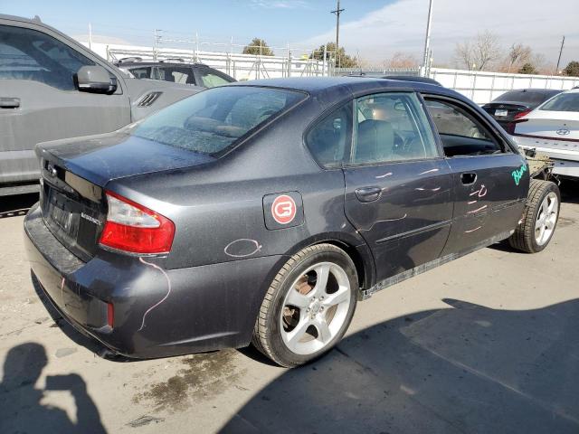 4S3BL616X97225875 - 2009 SUBARU LEGACY 2.5I BLACK photo 3