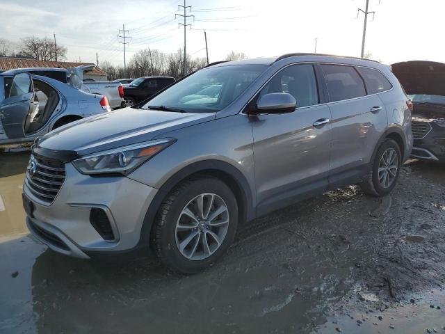 KM8SM4HF7HU203738 - 2017 HYUNDAI SANTA FE SE GRAY photo 1