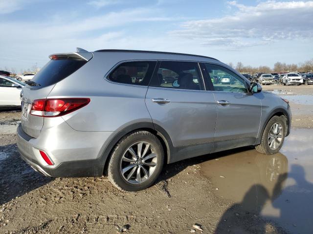 KM8SM4HF7HU203738 - 2017 HYUNDAI SANTA FE SE GRAY photo 3