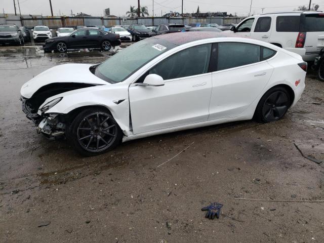 5YJ3E1EA1JF035347 - 2018 TESLA MODEL 3 WHITE photo 1