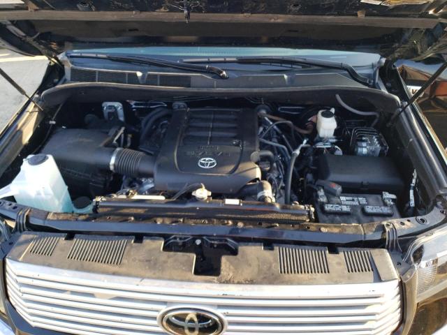 5TFRY5F19MX299126 - 2021 TOYOTA TUNDRA DOUBLE CAB SR/SR5 BLACK photo 11