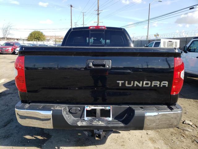 5TFRY5F19MX299126 - 2021 TOYOTA TUNDRA DOUBLE CAB SR/SR5 BLACK photo 6