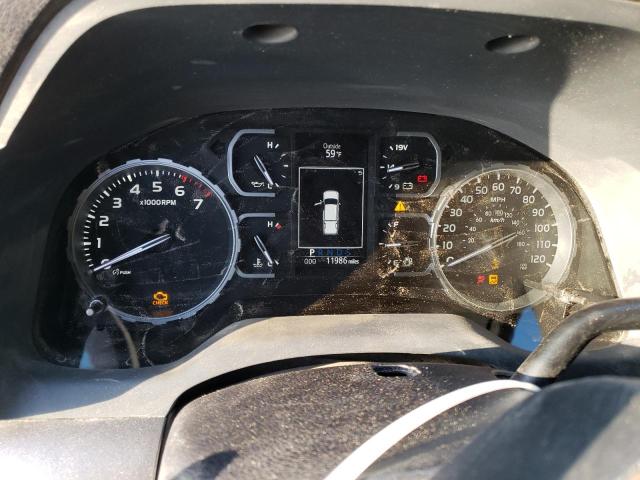 5TFRY5F19MX299126 - 2021 TOYOTA TUNDRA DOUBLE CAB SR/SR5 BLACK photo 9