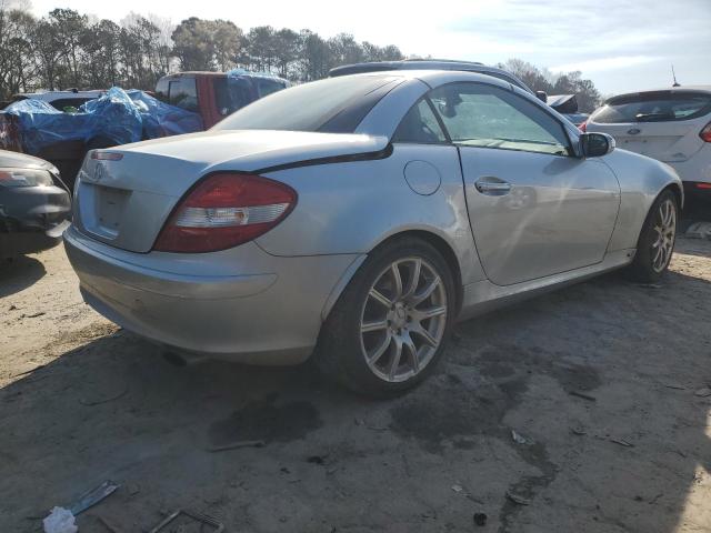 WDBWK56F55F042079 - 2005 MERCEDES-BENZ SLK 350 BLUE photo 3