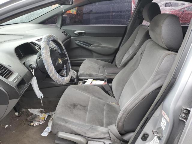 2HGFA16548H326814 - 2008 HONDA CIVIC LX SILVER photo 7