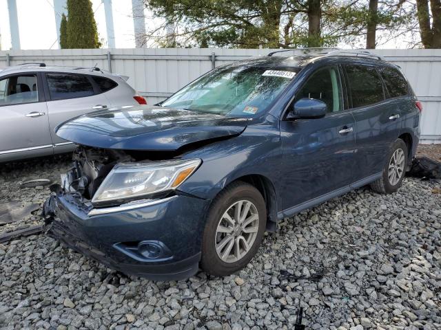 5N1AR2MM7FC690867 - 2015 NISSAN PATHFINDER S 蓝色 照片 1