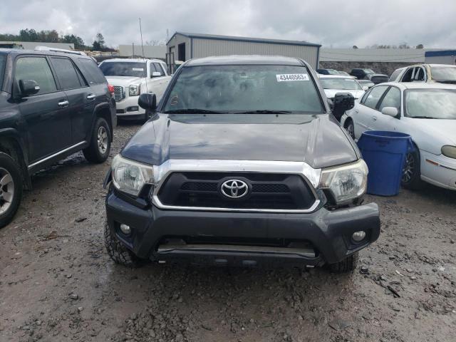 5TFJU4GN0FX077422 - 2015 TOYOTA TACOMA DOUBLE CAB PRERUNNER GRAY photo 5