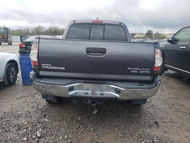 5TFJU4GN0FX077422 - 2015 TOYOTA TACOMA DOUBLE CAB PRERUNNER GRAY photo 6