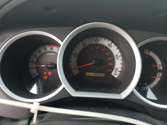 5TFJU4GN0FX077422 - 2015 TOYOTA TACOMA DOUBLE CAB PRERUNNER GRAY photo 9