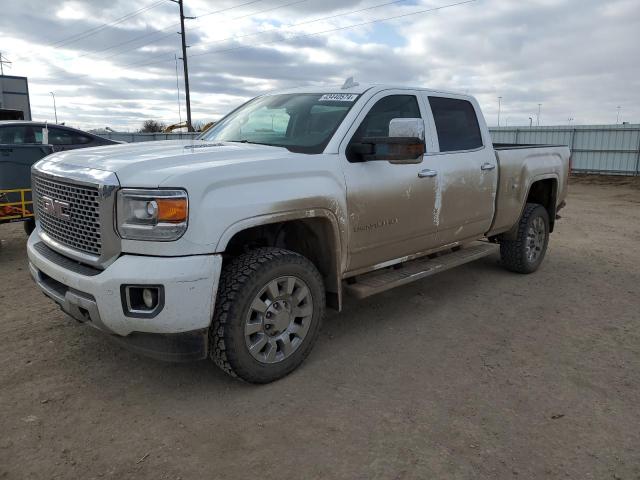 1GT120E83FF575275 - 2015 GMC SIERRA K2500 DENALI WHITE photo 1