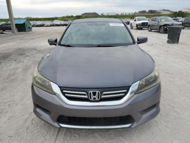 1HGCR6F37EA003343 - 2014 HONDA ACCORD HYBRID GRAY photo 5