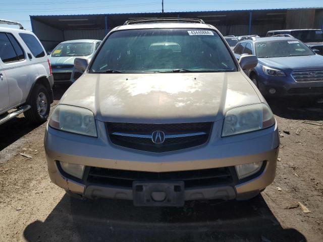 2HNYD18821H539721 - 2001 ACURA MDX TOURING GOLD photo 5