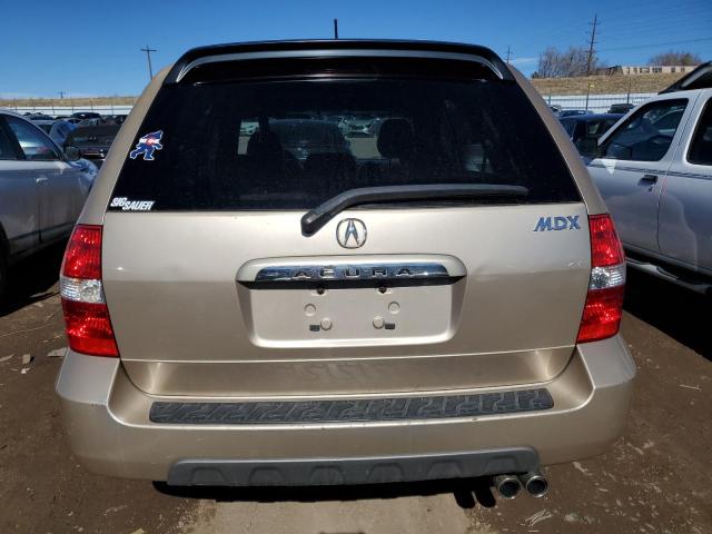 2HNYD18821H539721 - 2001 ACURA MDX TOURING GOLD photo 6