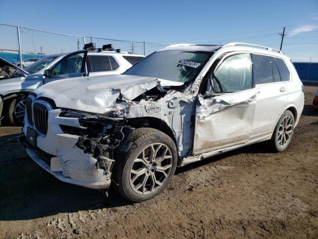 5UX23EM03P9P19898 - 2023 BMW X7 XDRIVE40I WHITE photo 1