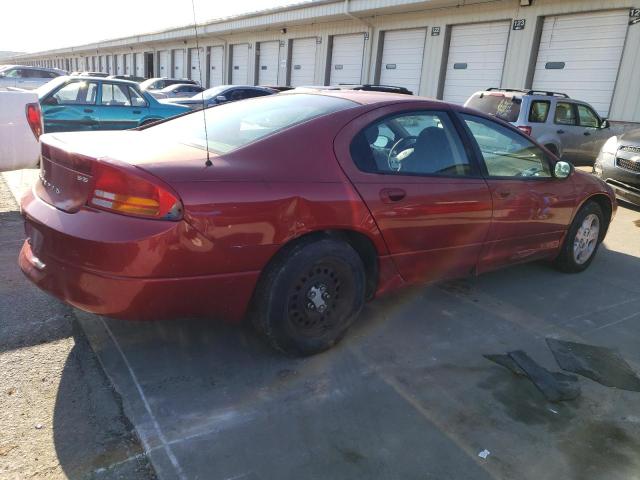 2B3HD46R42H186128 - 2002 DODGE INTREPID SE BURGUNDY photo 3