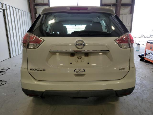 KNMAT2MVXGP704107 - 2016 NISSAN ROGUE S WHITE photo 6