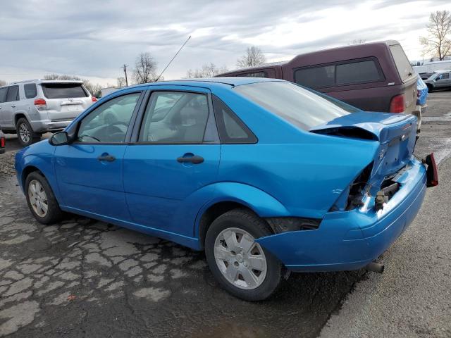 1FAFP34N97W241596 - 2007 FORD FOCUS ZX4 BLUE photo 2