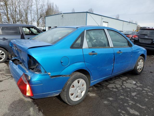 1FAFP34N97W241596 - 2007 FORD FOCUS ZX4 BLUE photo 3