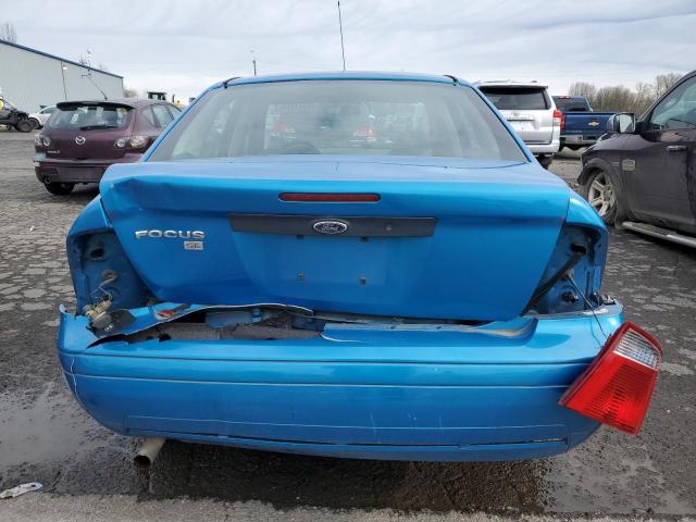 1FAFP34N97W241596 - 2007 FORD FOCUS ZX4 BLUE photo 6